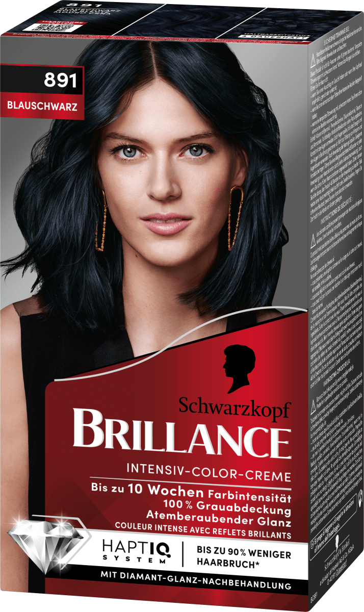 Haarfarbe 891 Blau-Schwarz, 1 St