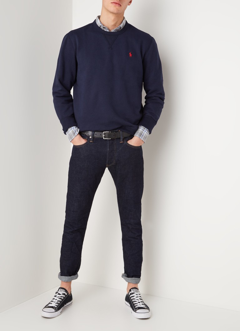 Πουλόβερ Ralph Lauren με στρογγυλή λαιμόκοψη και κέντημα λογότυπου
