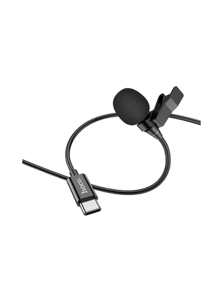 HOCO HOCO Telefonmikrofon L 14 in Schwarz USB -C in Schwarz günstig kaufen onesize