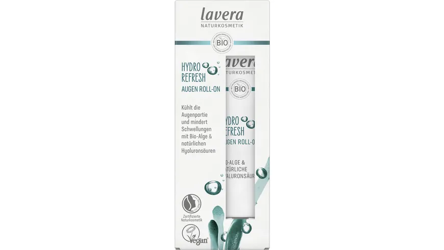 lavera HYDRO REFRESH Augen Roll-On 15 ml