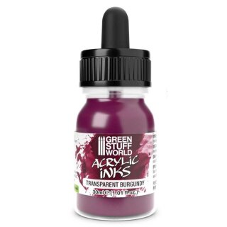 Acrylic Inks - Transparente Flüssige Acrylfarbe - Burgundy (4280) (30ml)