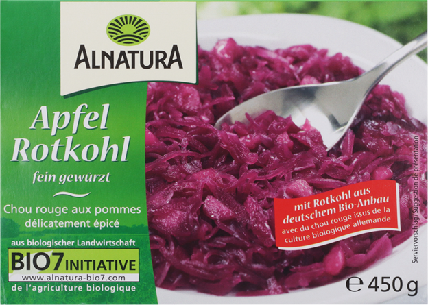 Alnatura Bio Apfel-Rotkohl