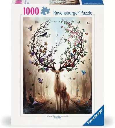 Puzzle 1000 Teile - Magischer Hirsch