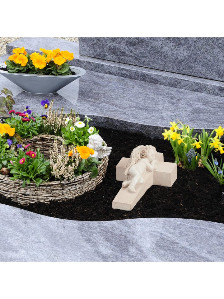 relaxdays Grabengel in Creme günstig kaufen onesize