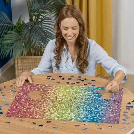 Puzzle 1000 Teile - Challenge Glitter