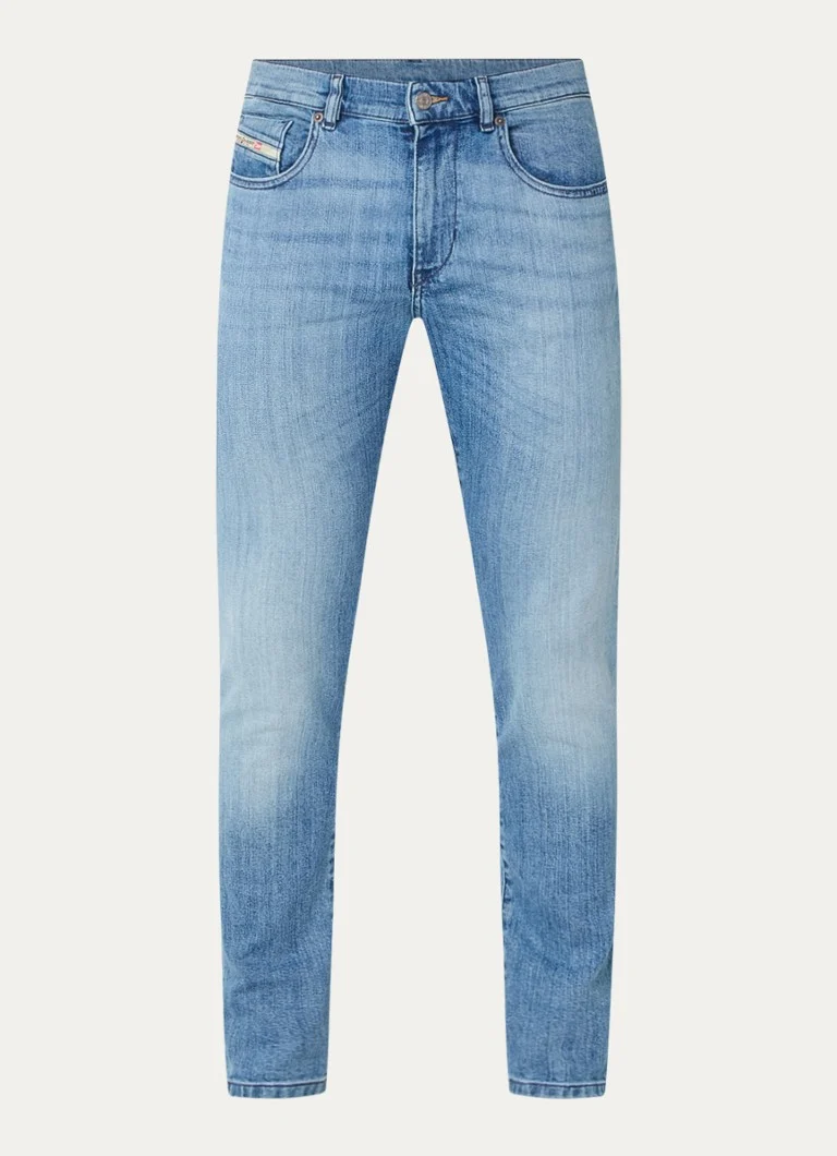 Dżinsy Diesel D-Strukt slim fit 2019, średnio sprane