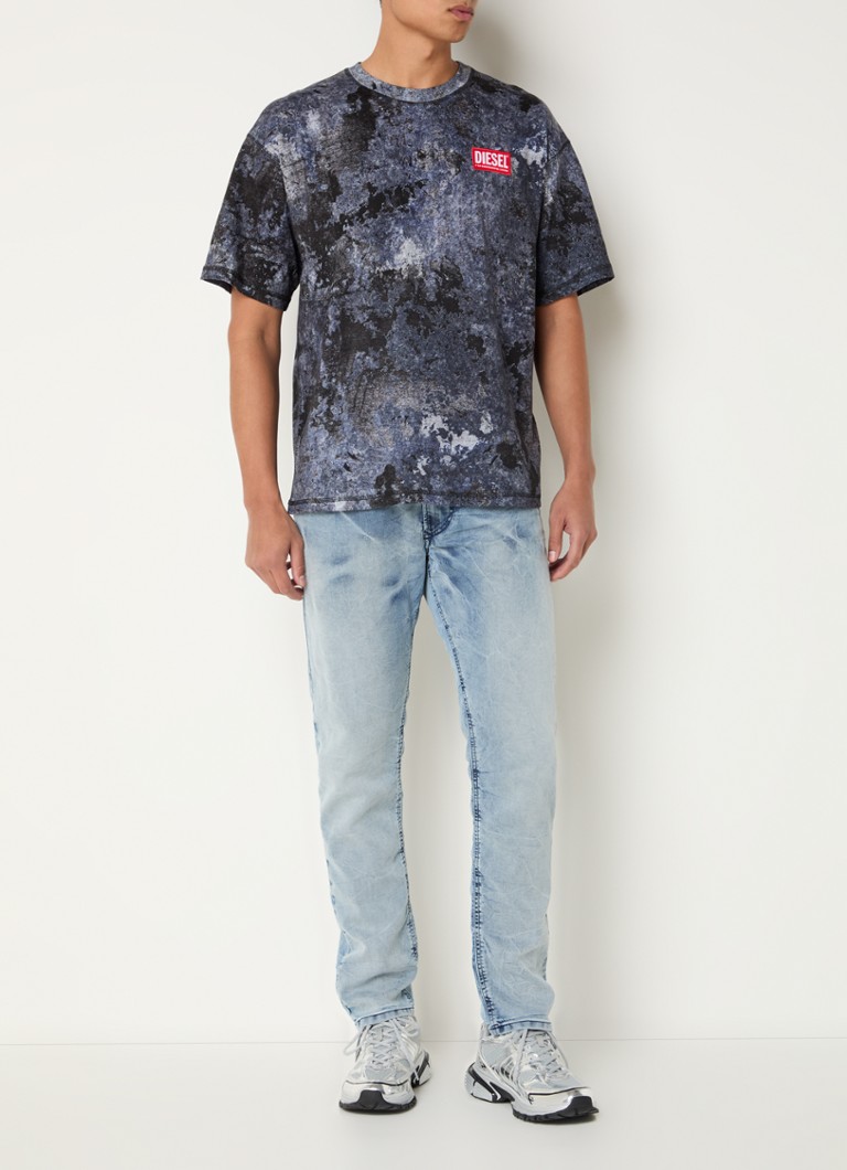 Diesel T-Adjust-Bigoval T-shirt with 3D logo print