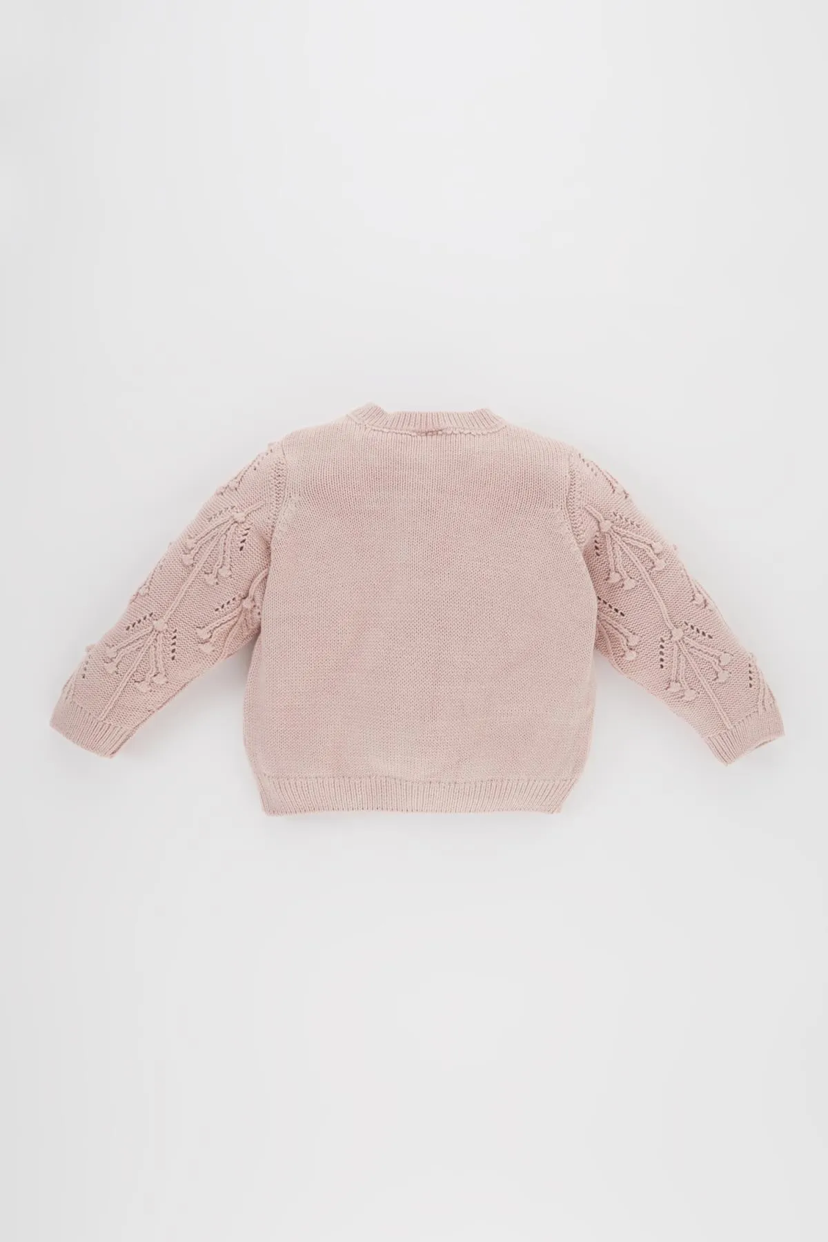DeFacto  Baby-Strickjacke mit Rundhalsausschnitt für Mädchen