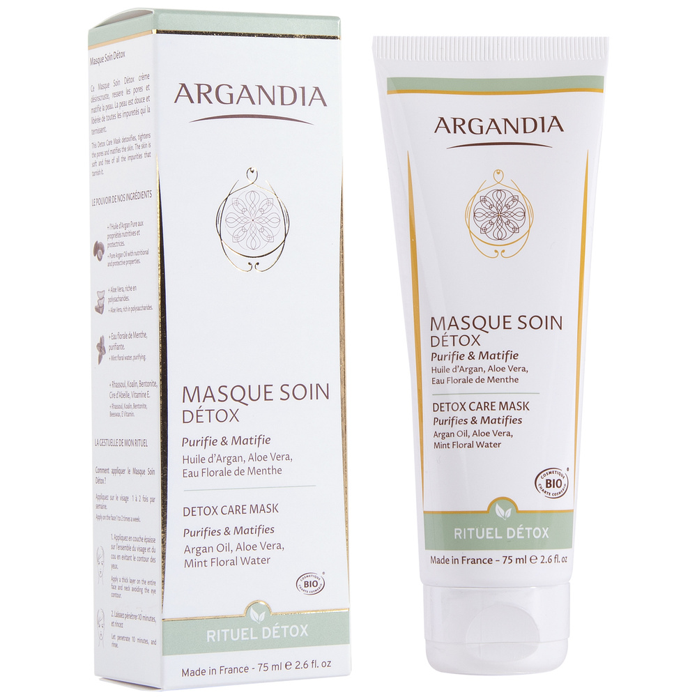 Argandia Détox Menthe Masque Soin