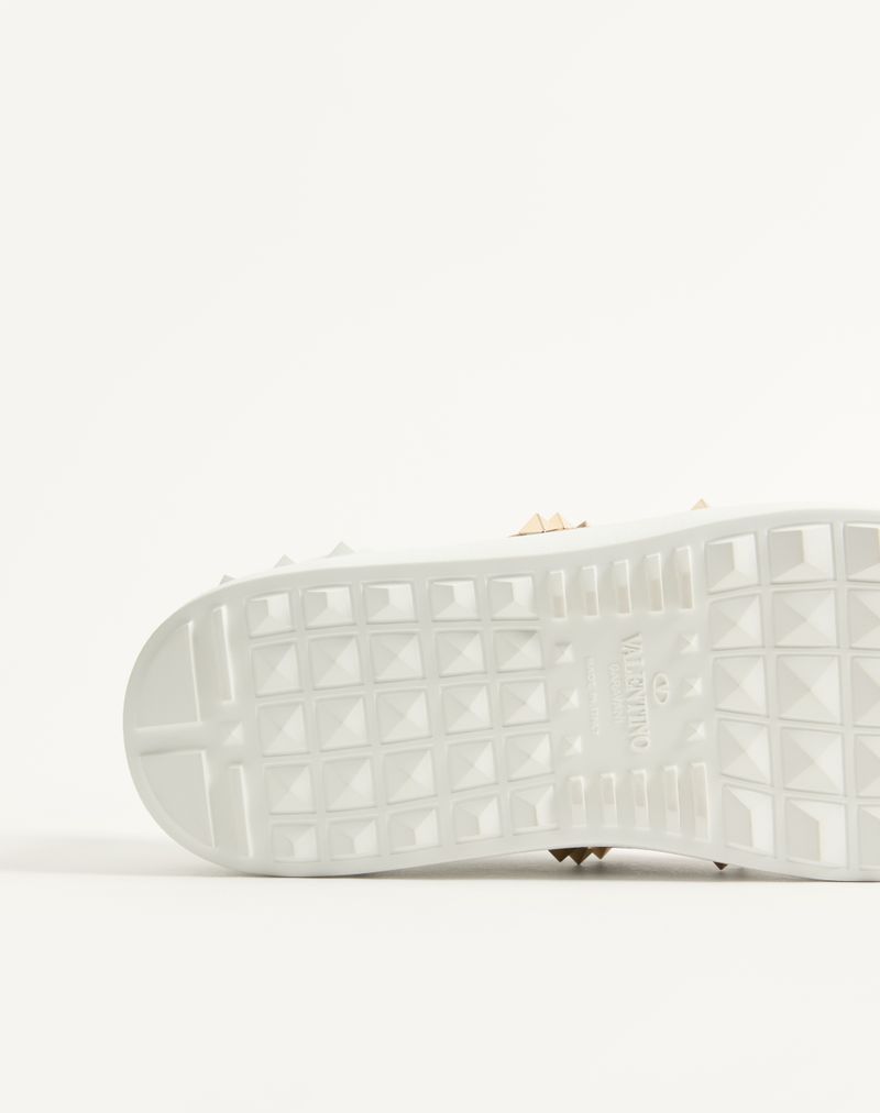 Baskets Rockstud Untitled en cuir de veau avec bride en cuir fendu