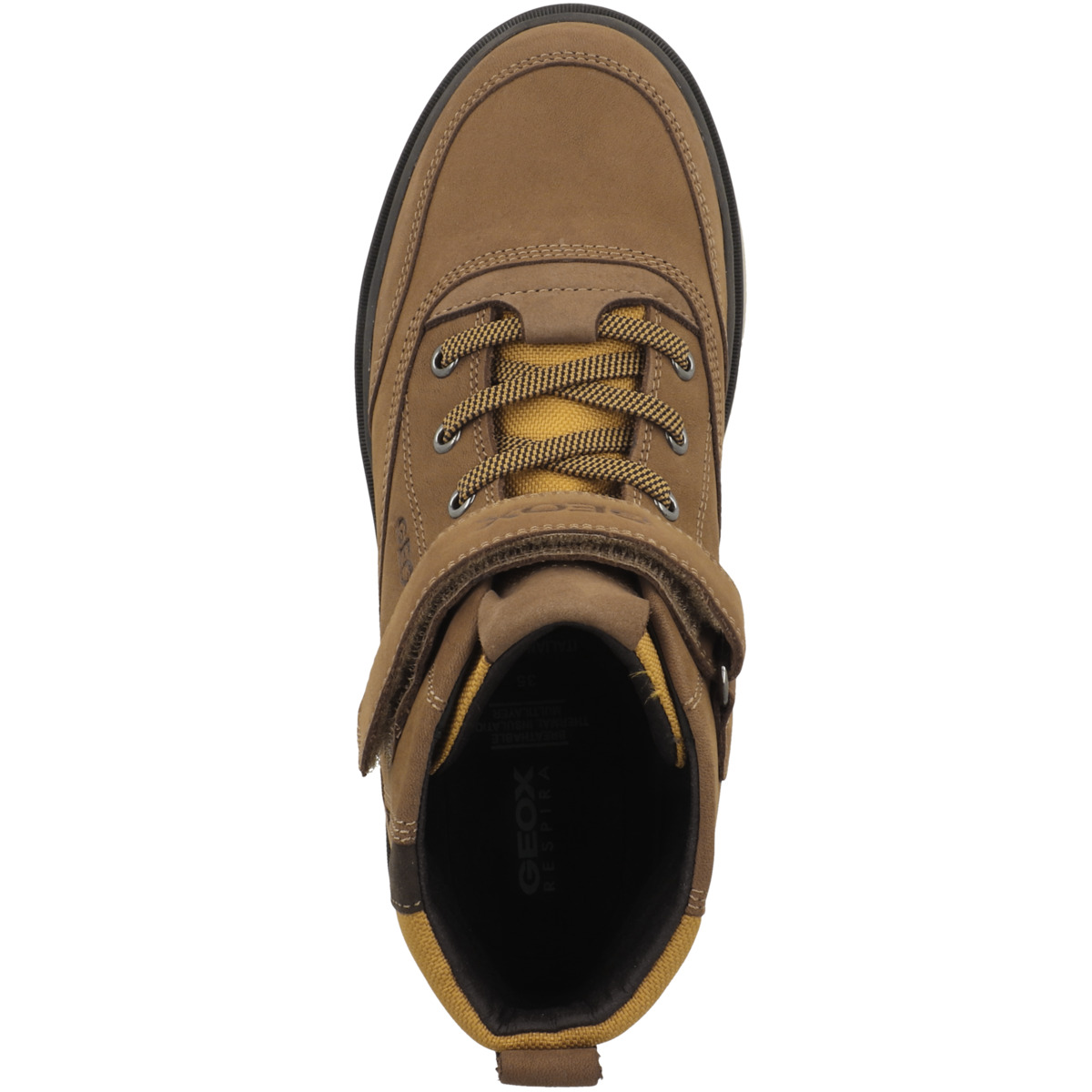 Geox J Riddock B.Wpf A Schnürboots braun