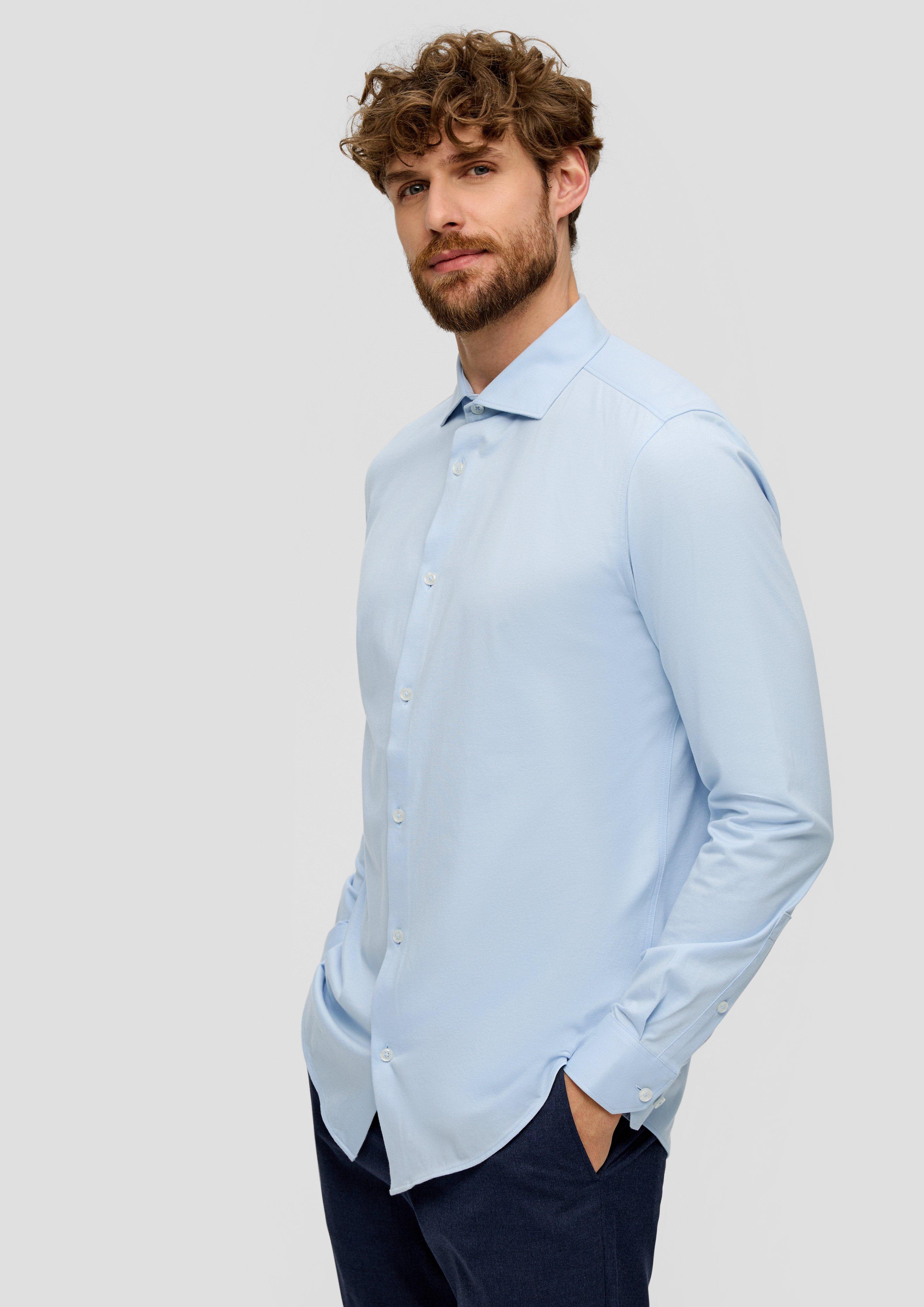 Slim: Anzugshemd aus Baumwolle  2142874-5007