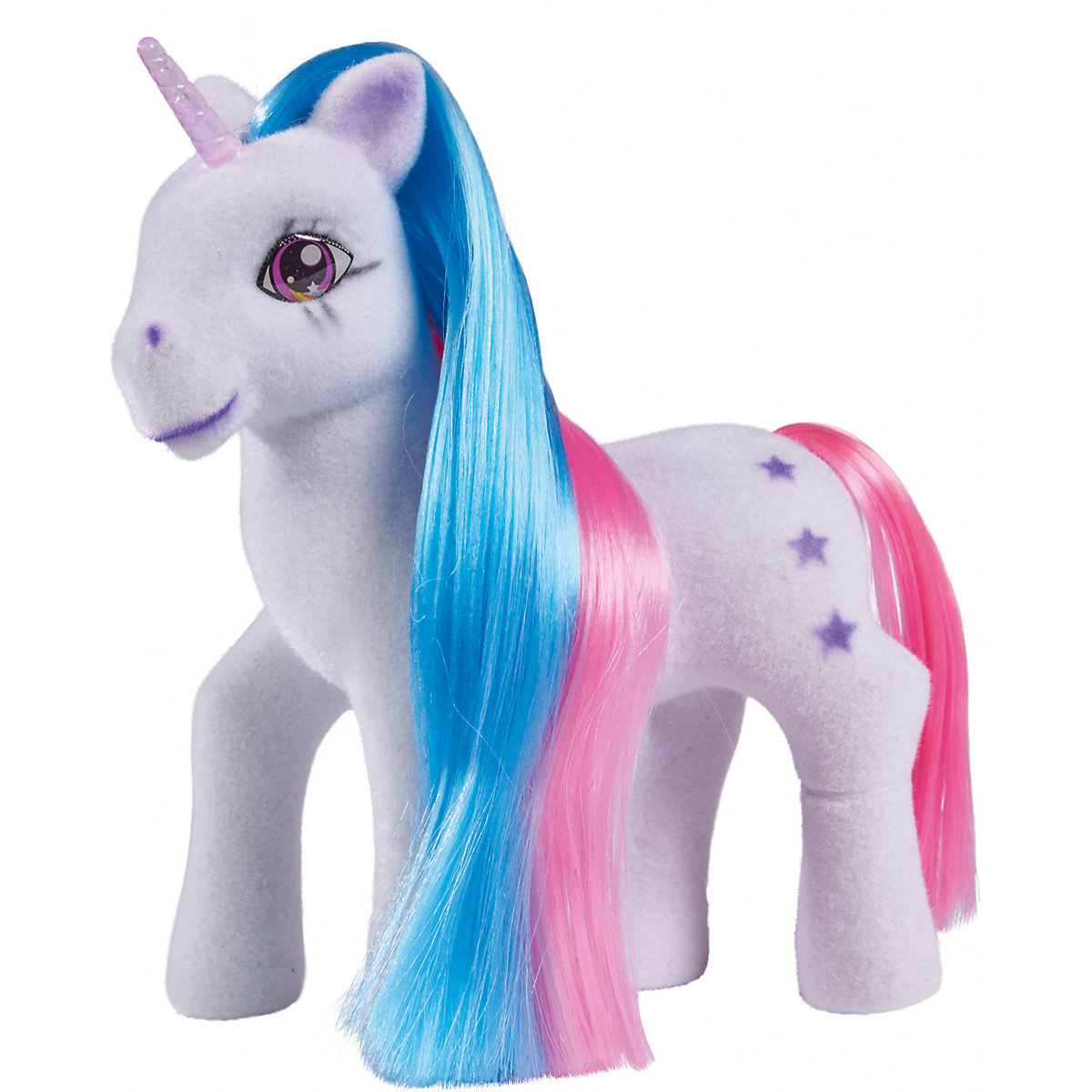 Einhorn mit bunten Haaren