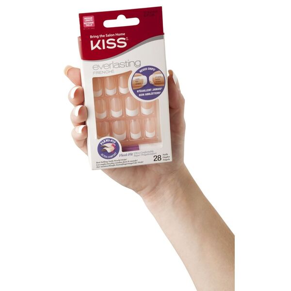 Kiss Everlast Medium Artificial Nails 28 pieces