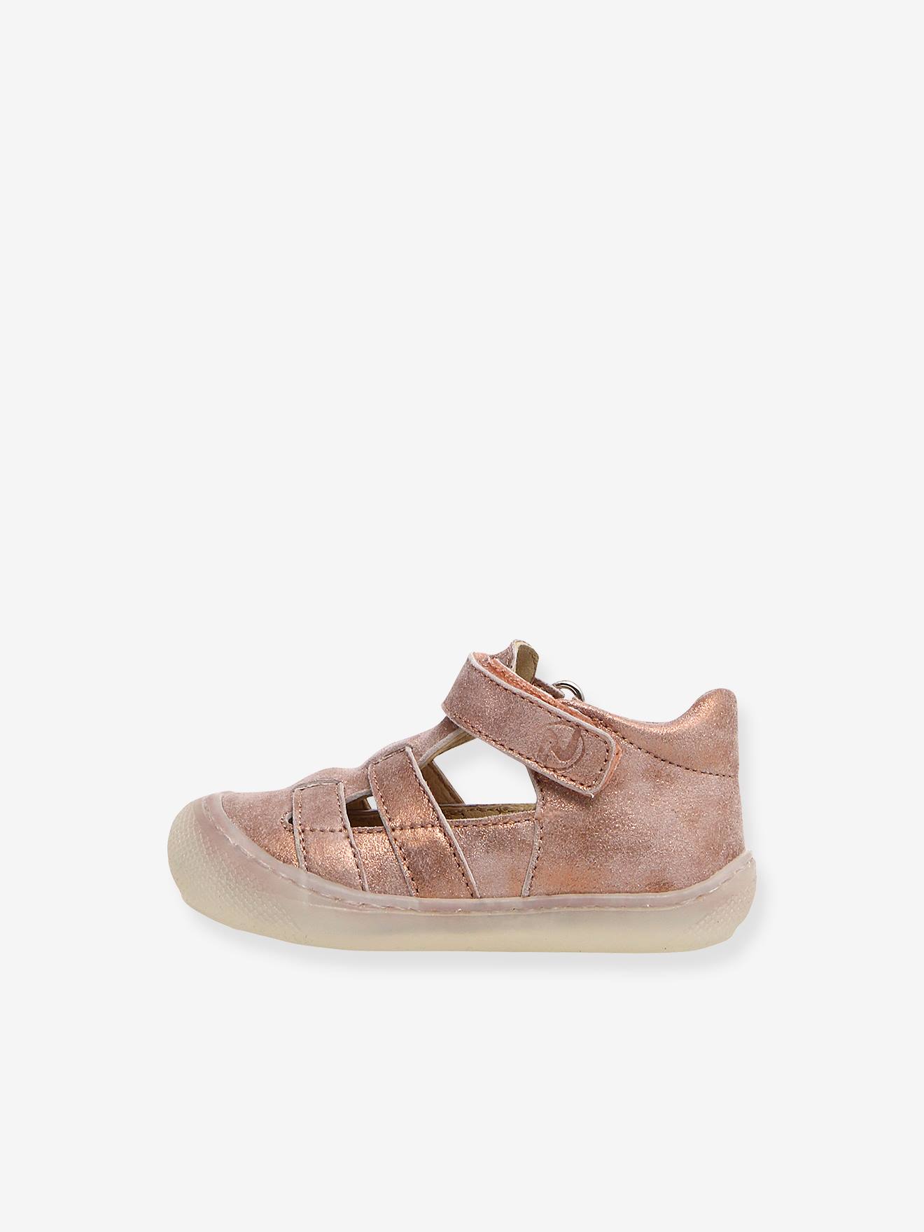 Sandales semi-ouvertes bébé Bede NATURINO® 1ers pas or