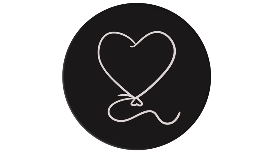 POPSOCKETS POPGRIP BASIC HEART BALLOON