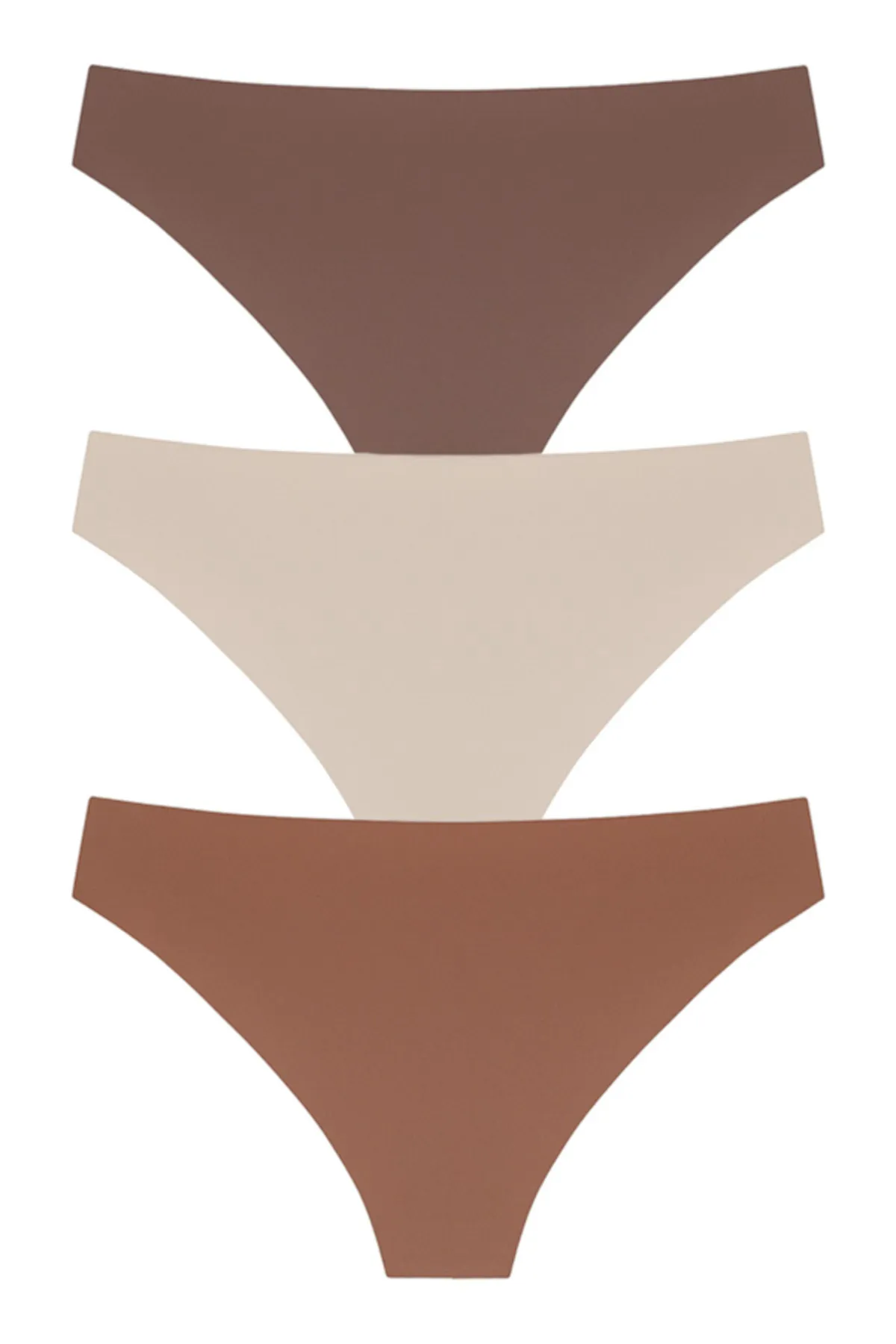 Cottonhill  Lasergeschnittene Damen-Bikini-Höschen im 3er-Pack
