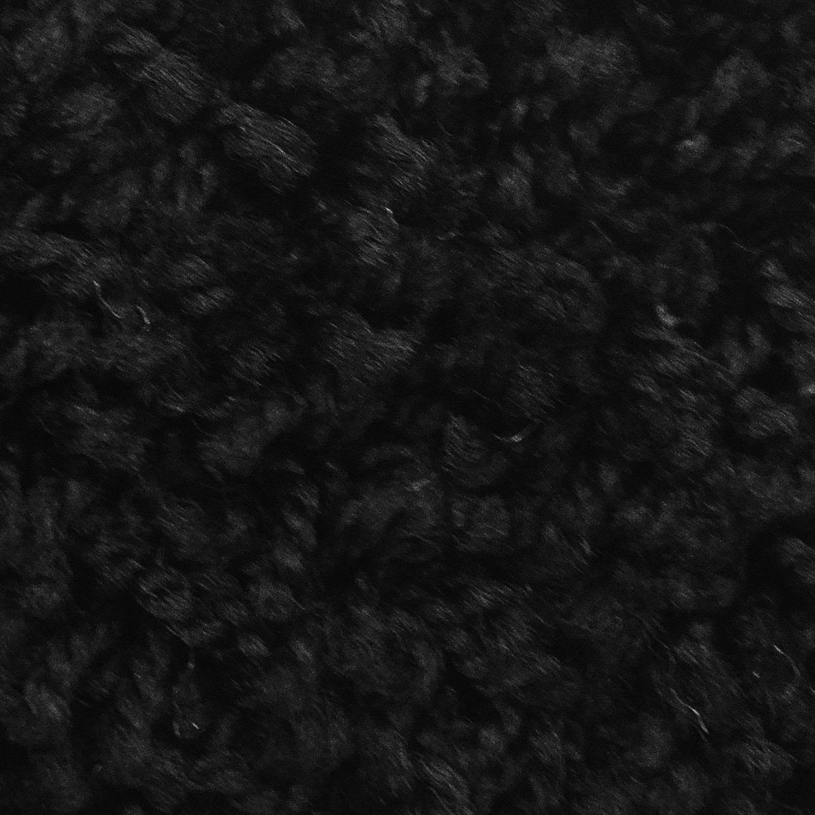 Hochflor-Bettumrandung Barcelona Schwarz, 3 Größen, Teppichläufer, ideal im Schlafzimmer Floordirekt, Höhe 22 mm, (3-tlg), Shaggy