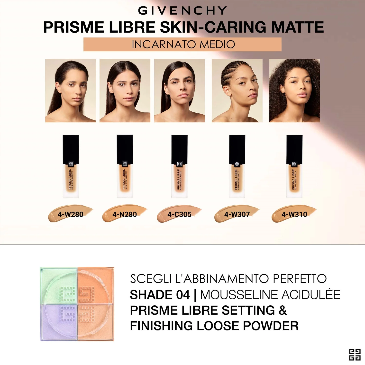 Base mate para el cuidado de la piel Viso Prisme Libre - Base líquida