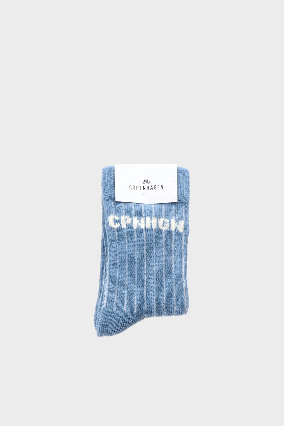 CPH WOOL SOCKS 1 wool mix light blue