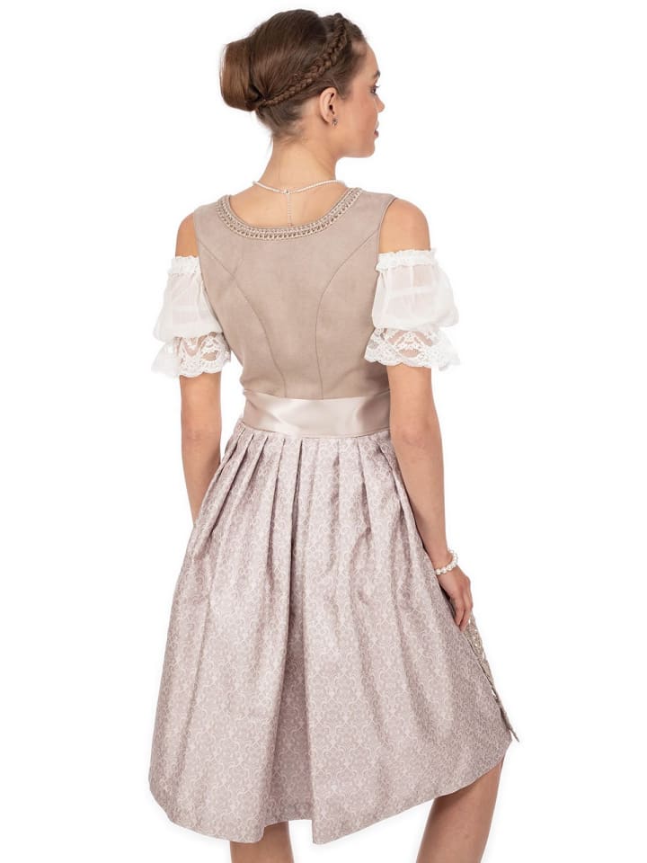 MarJo Dirndl GABI in taupe günstig kaufen