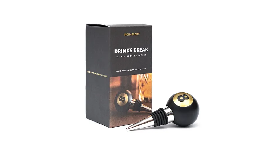 Luckies Flaschenverschluss Iron&Glory Billard