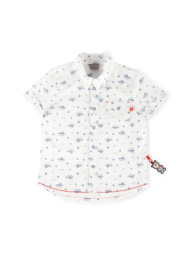 Sigikid Hemd Bear at Sea in weiß günstig kaufen 116