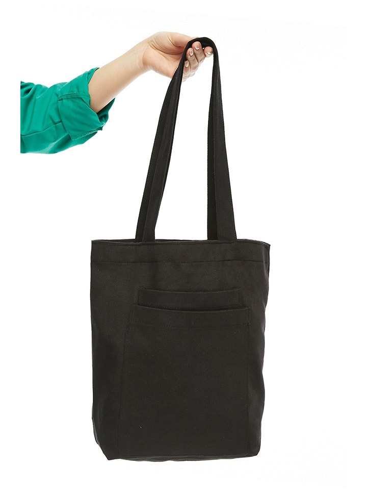 BAGmori Schultertasche in Schwarz - (B)33 x (H)45 x (T)10 cm günstig kaufen onesize