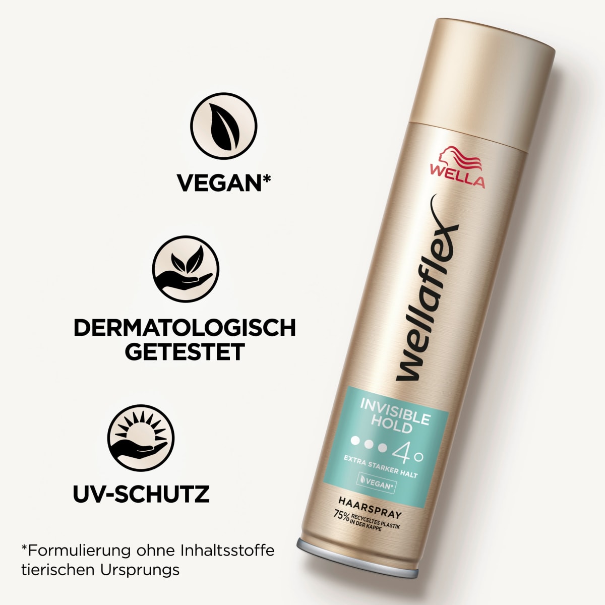 Haarspray Invisible Hold, Extra starker Halt, 250 ml
