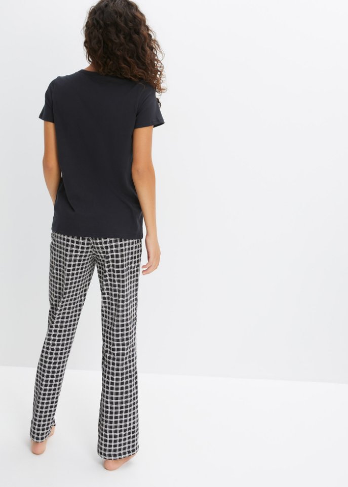 Pyjama mit Knopfleiste