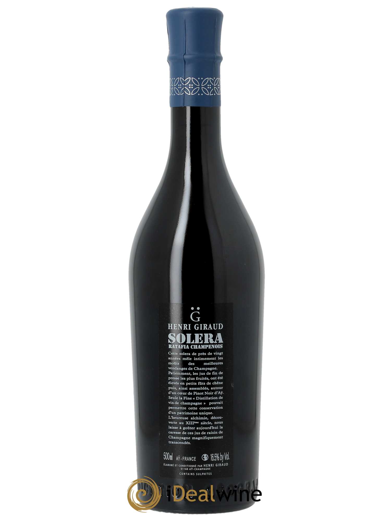 Solera Ratafia champenois Henri Giraud   - Lot de 1 Bouteille