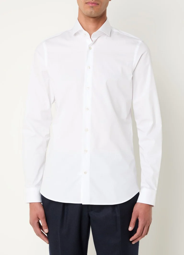 Camicia Profuomo extra slim fit con colletto all'italiana