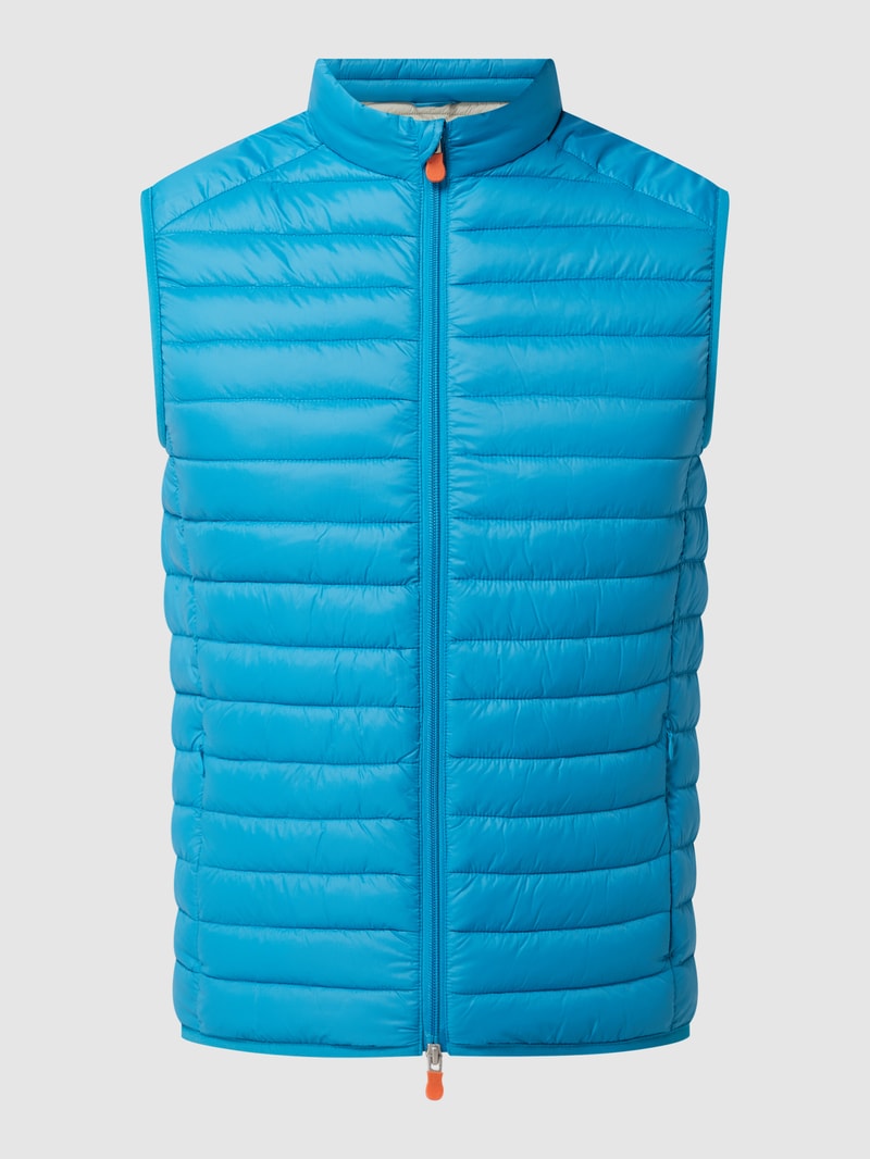 Steppweste mit Stehkragen Modell 'ADAM' in blau