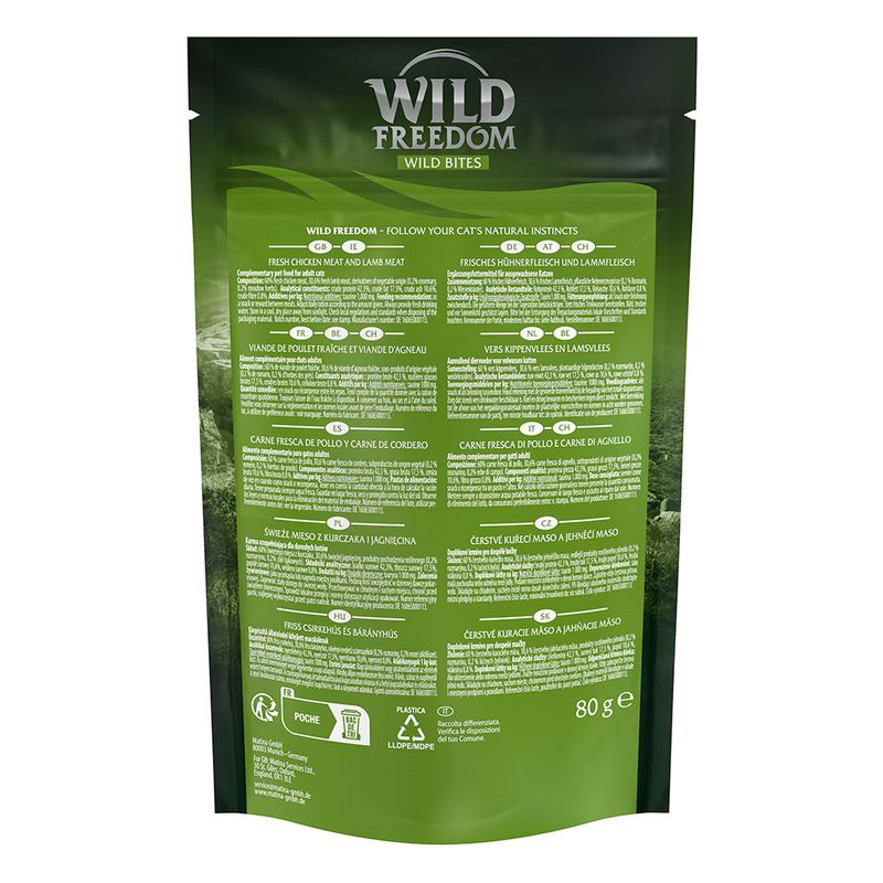 Sparpaket Wild Freedom Snack - Wild Bites 3 x 80 g