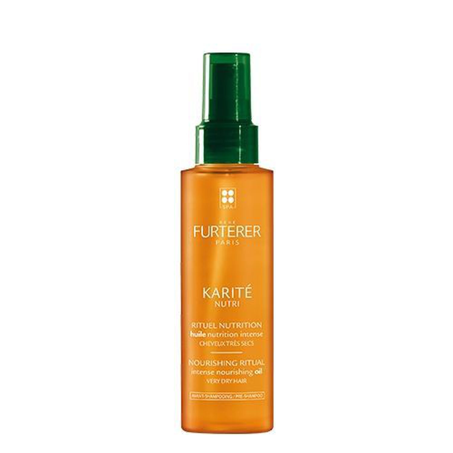 René Furterer Huile Beauté Nutrition Intense Karité Nutri - Cheveux très secs - 100 ml