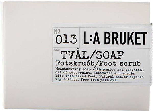 L:A Bruket No. 013 Rope Soap Foot Scrub Stückseife