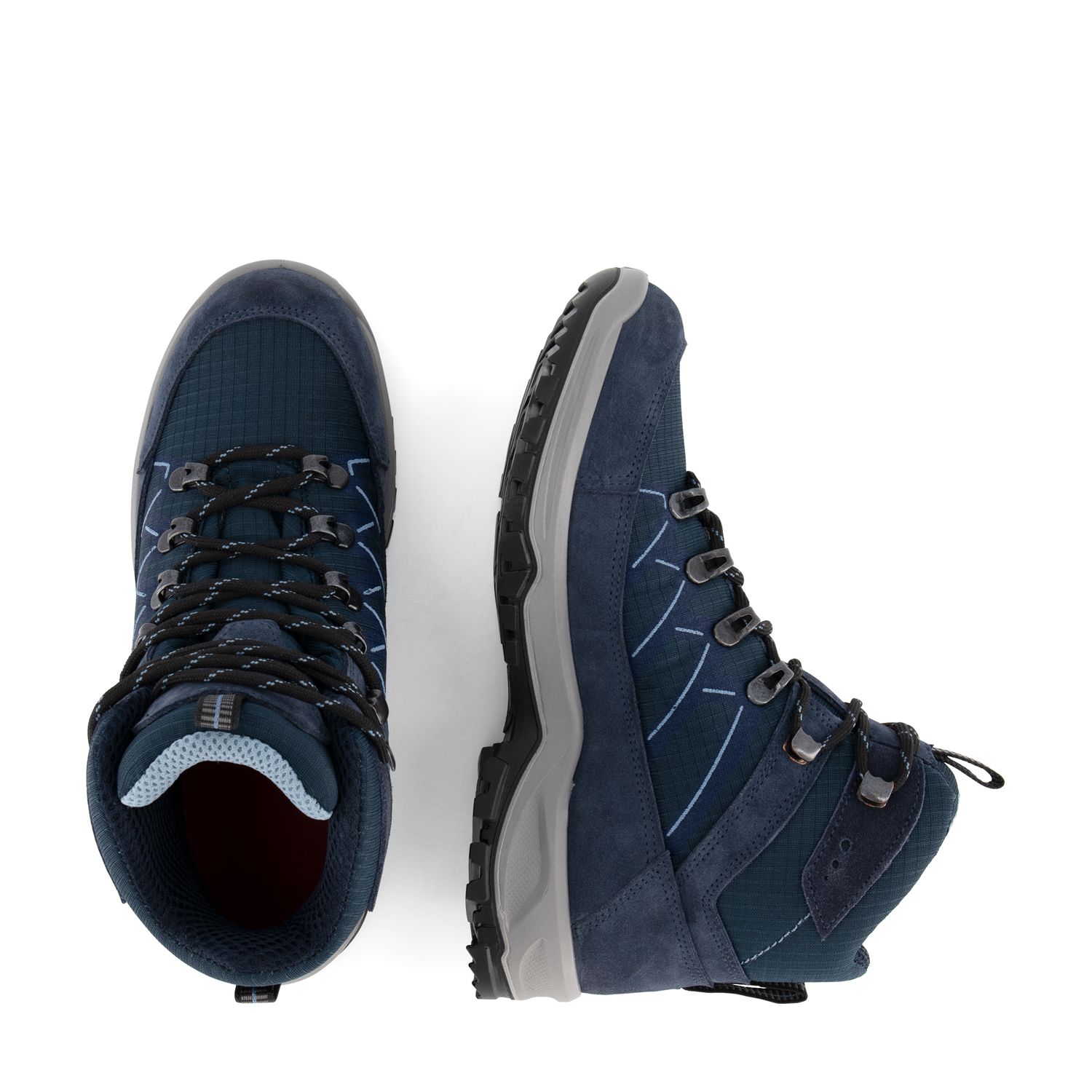 Travelin' Svendborg blaue Damen Wanderschuhe