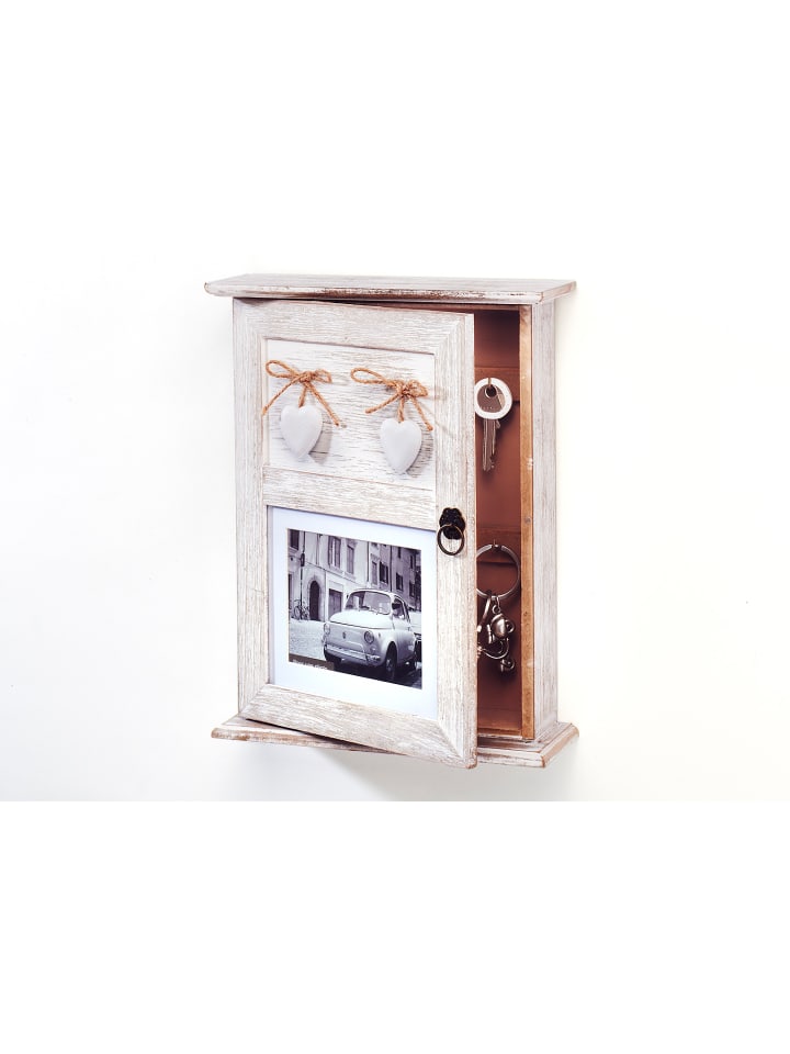 kobolo Schlüsselkasten HEARTKEY in Beige günstig kaufen onesize