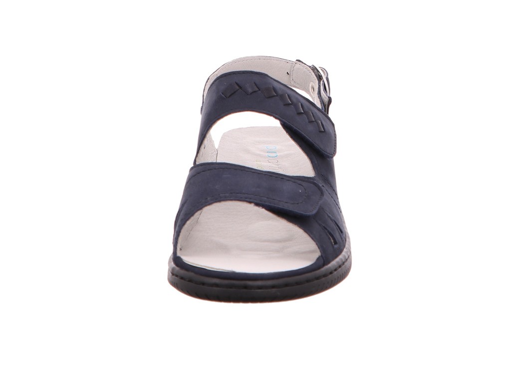WALDLÄUFER Komfort Sandalen blau