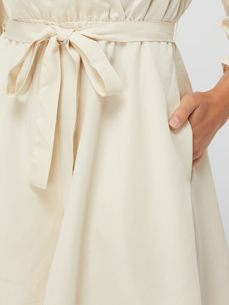 Playsuit aus Lyocell in offwhite