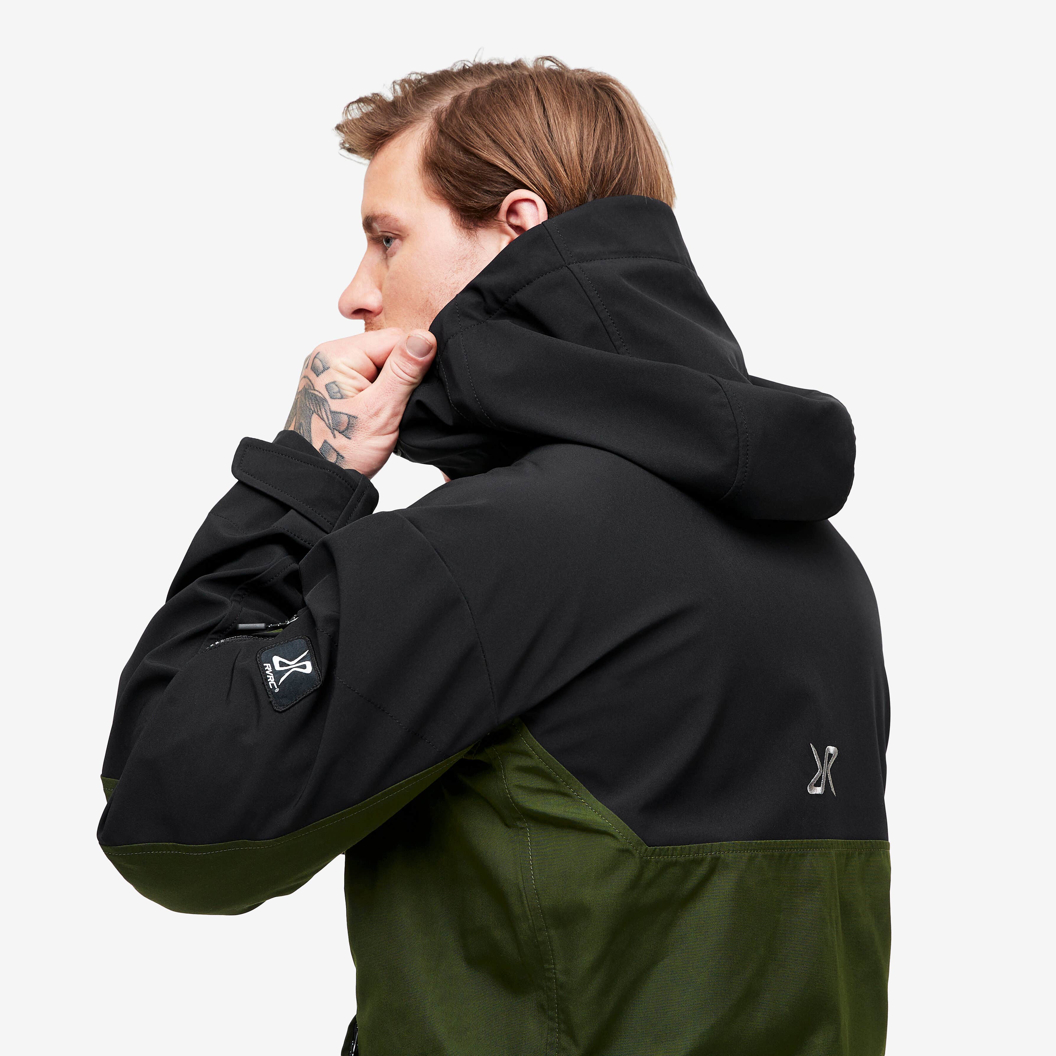 Outdoor Anorak Homme Forest Green