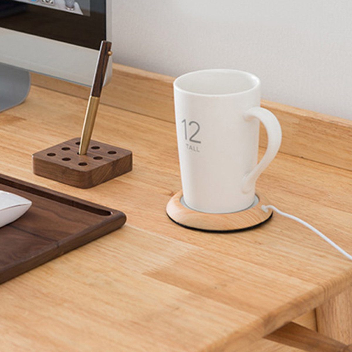 JedBesetzt Tassenwärmer USB Becher Wärmer Tassenwärmer Kaffeewärmer Tasse Heizung