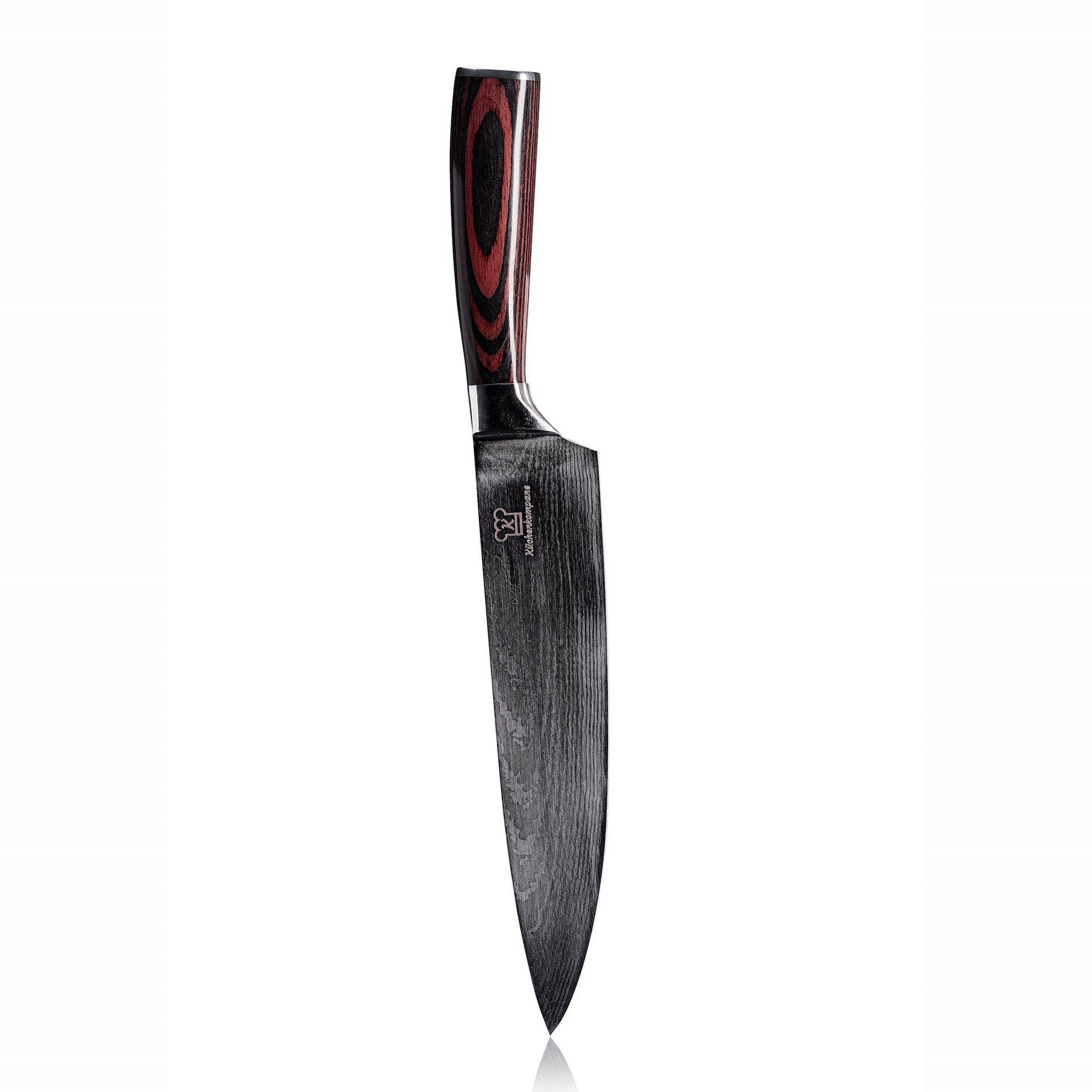 Küchenkompane Messer-Set Outdoor Messerset 3in1 - Messerset mit Messerbox und Schneidebrett (4-tlg)