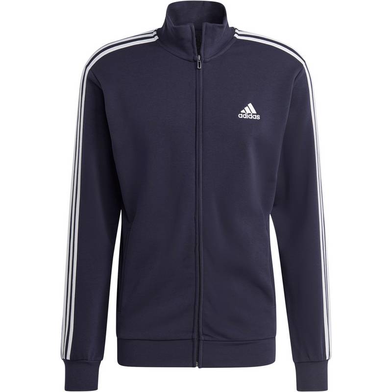 adidas BASIC 3-STREIFEN FRENCH TERRY Trainingsanzug Herren