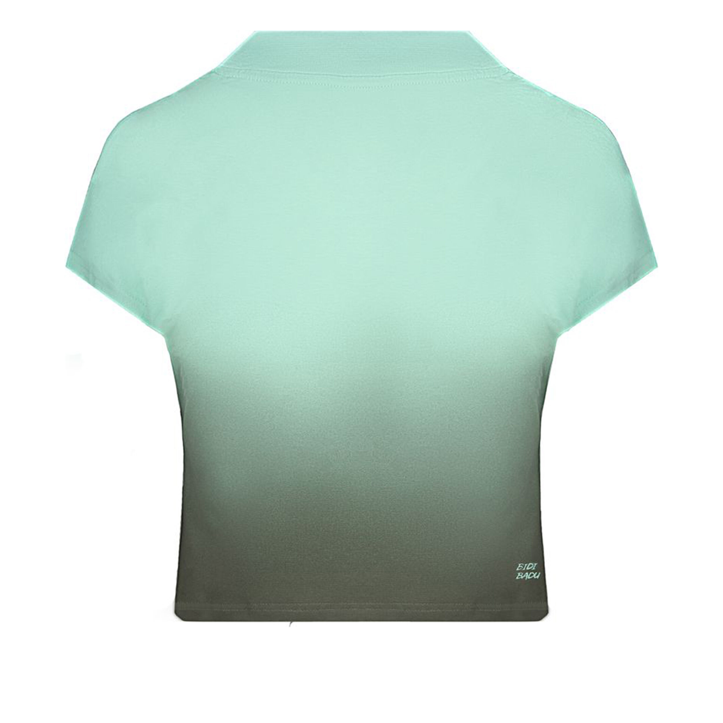 Multifidi Move Printed T-Shirt Damen - Mint, Grau