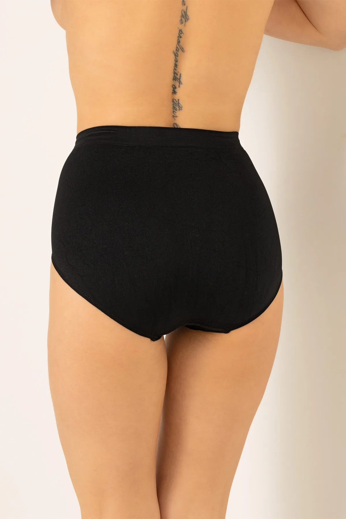 Doremi  Nahtloser, nahtloser Slip für Damen mit hoher Taille