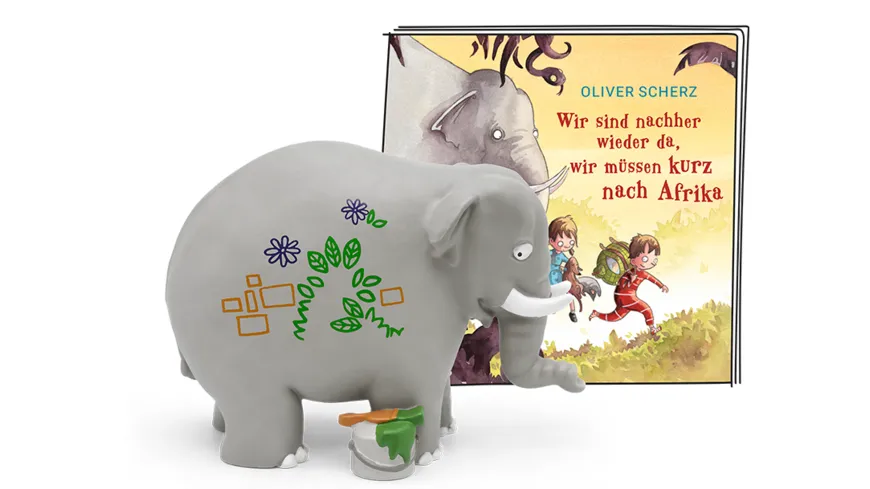 tonies - Hörfigur für die Toniebox: Wir sind nachher wieder da, wir müssen kurz nach Afrika