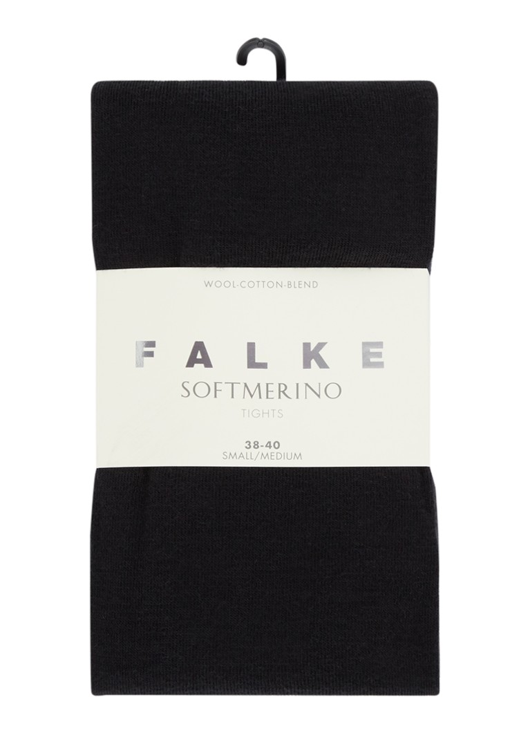 Colanți Falke Soft din amestec de lână Merino