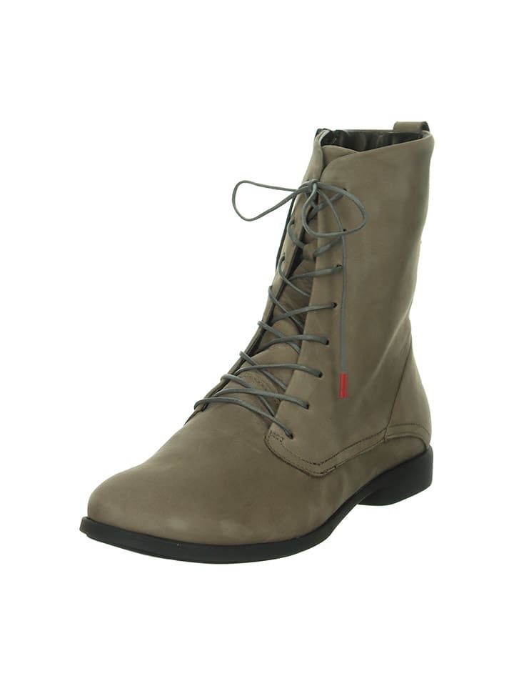 Think! Leder-Boots in Beige günstig kaufen