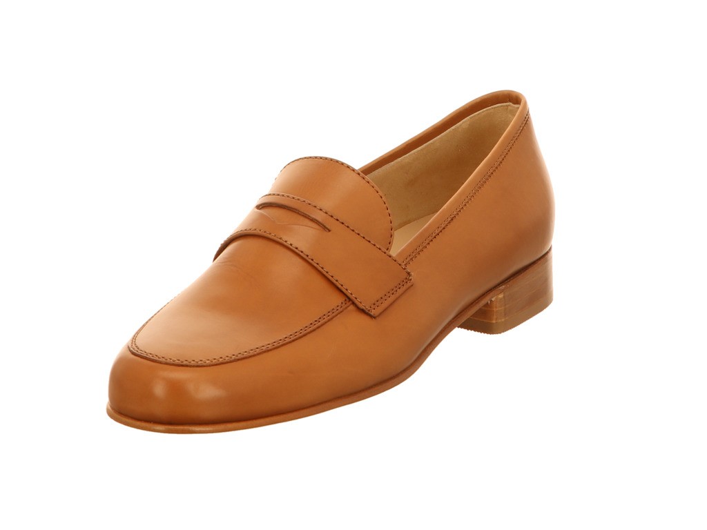 LUCA GROSSI Klassische Slipper braun